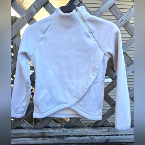 Athleta Girl's Sweatshirt with Asymmetrical Zip